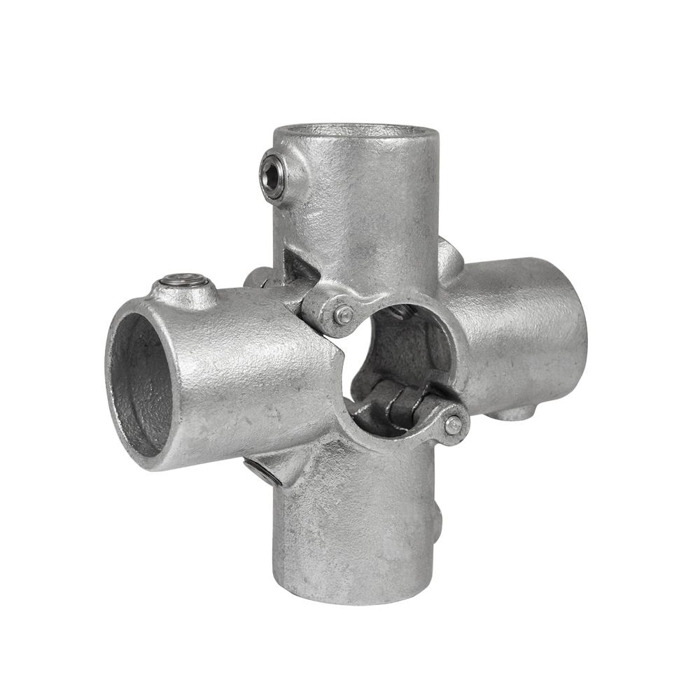 Doos Open klapbaar 4-Weg kruisstuk-E / 48,3 mm (10 stuks)